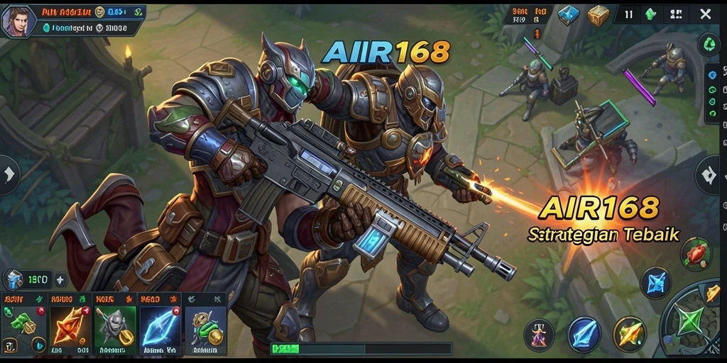Tampilan gameplay AIR168 yang menarik dan penuh strategi.