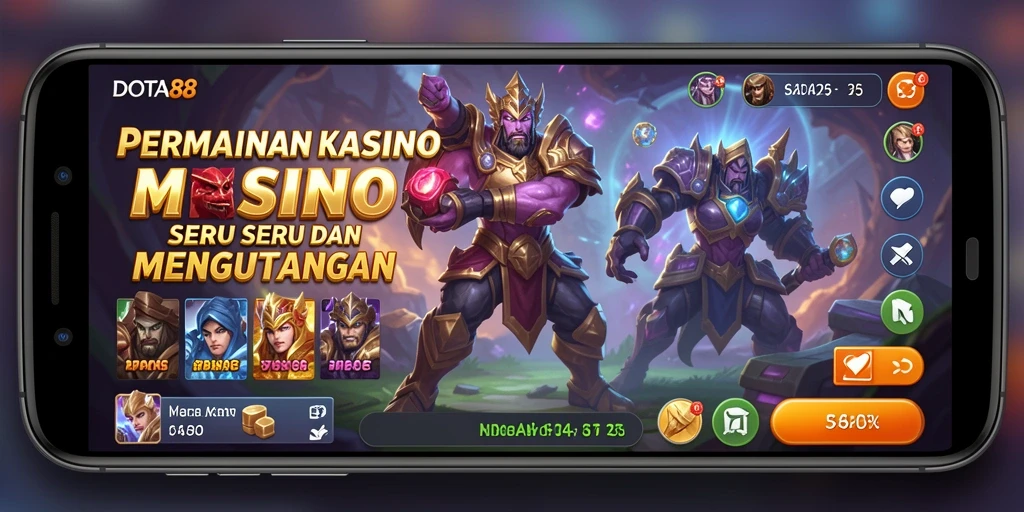 Tampilan gameplay DOTA88 yang menakjubkan dan penuh aksi.