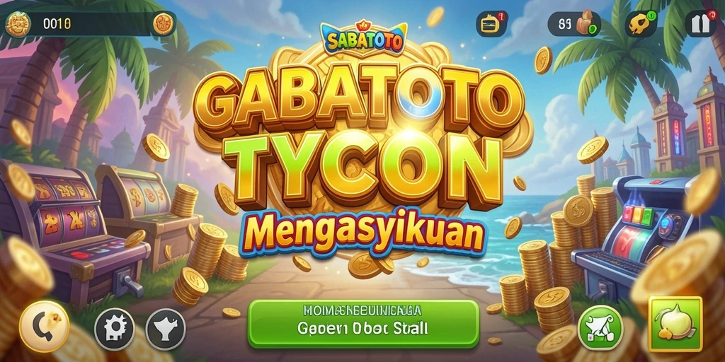 Screenshot gameplay menunjukkan manajemen bisnis yang mendebarkan.