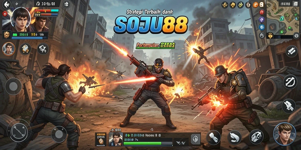 Tampilan gameplay menarik dari SOJU88 yang penuh strategi.