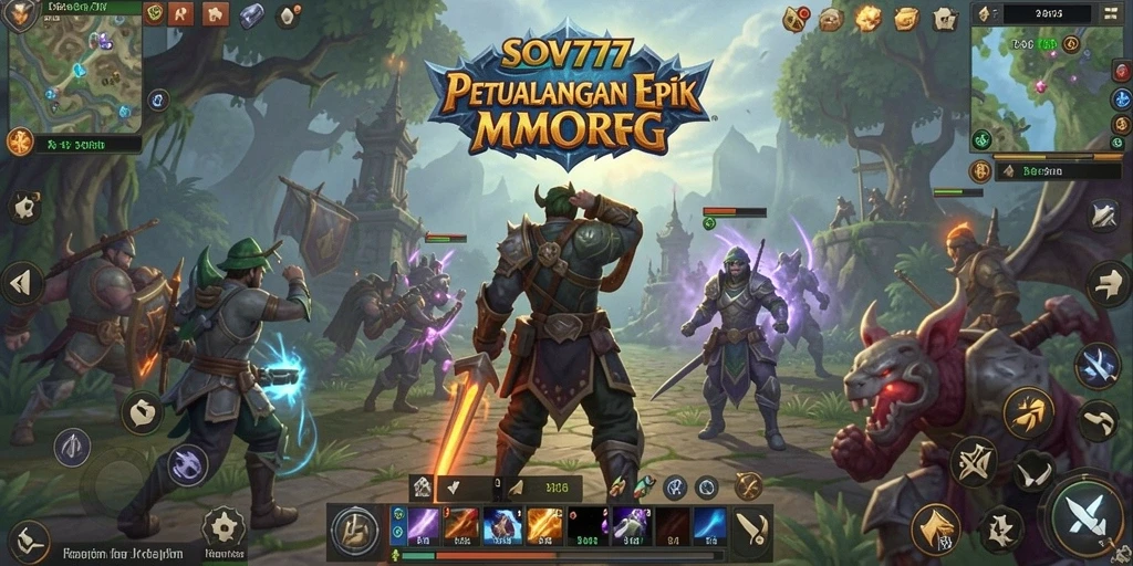 Gameplay mendebarkan di dunia petualangan SOV777.