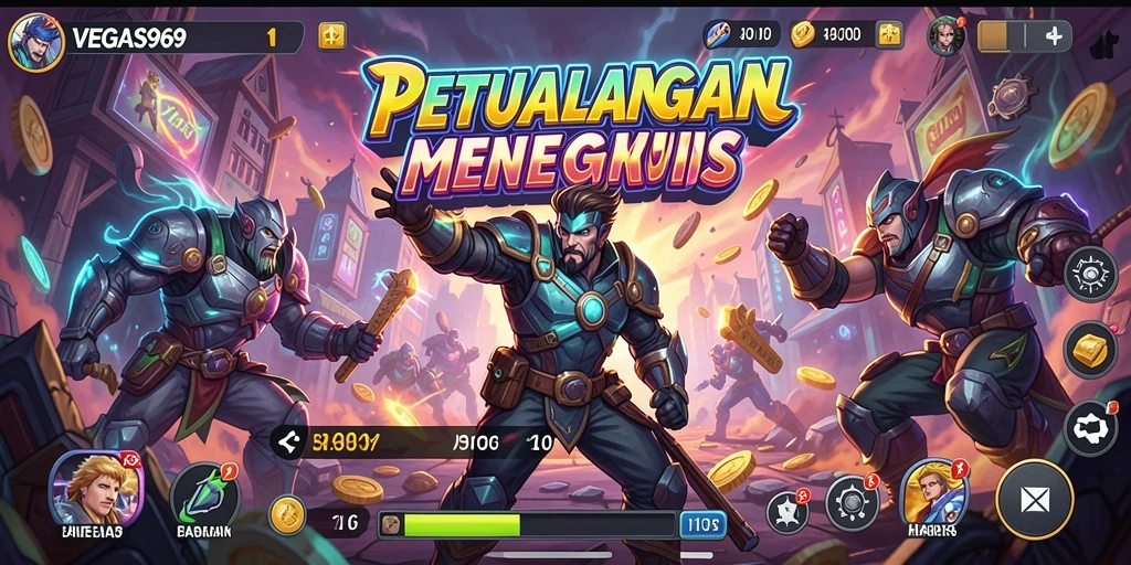 Tampilan gameplay seru dalam VEGAS969 dengan aksi yang mendebarkan.
